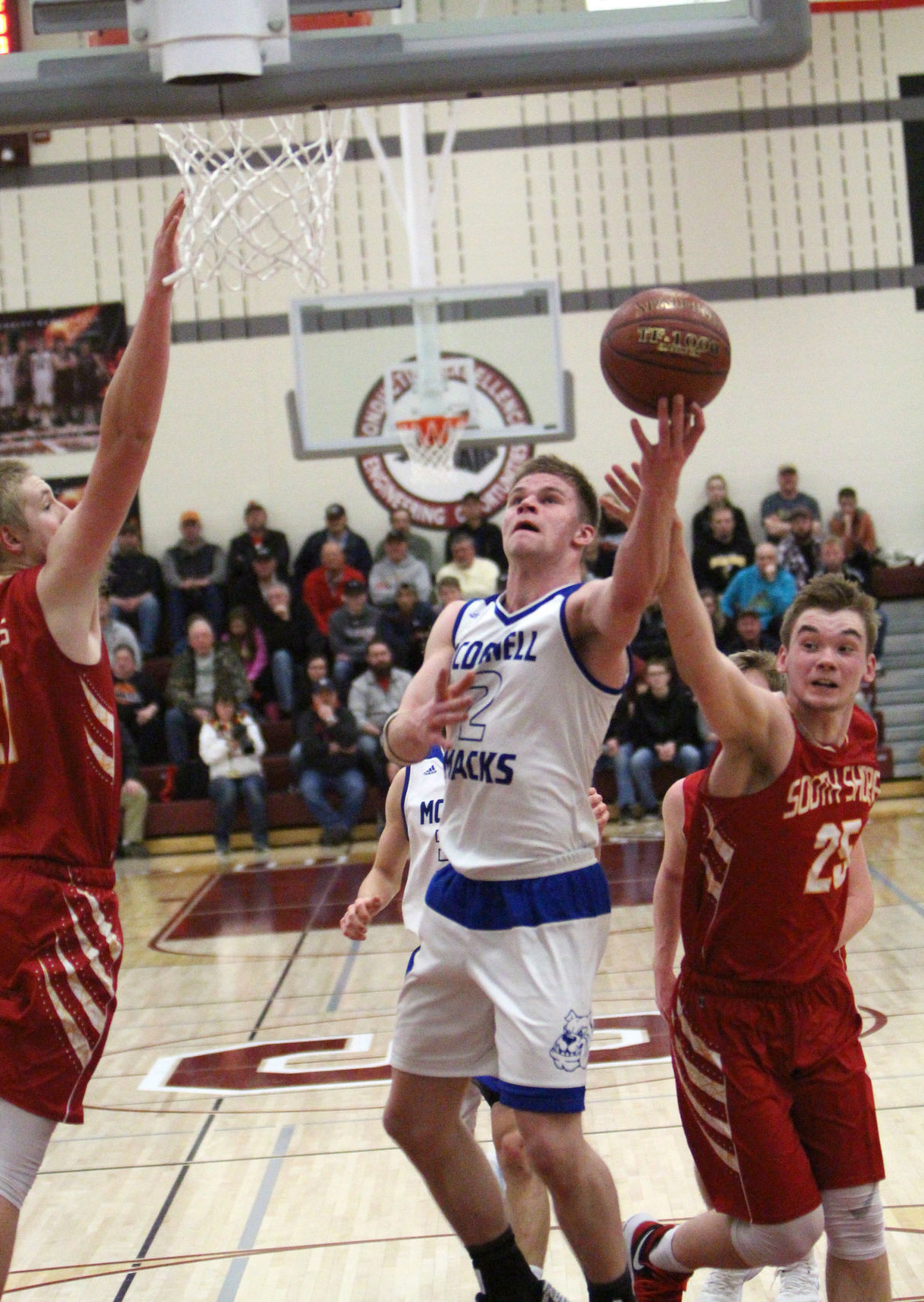 McDonell boys basketball vs South Shore at Spooner 3-10-18